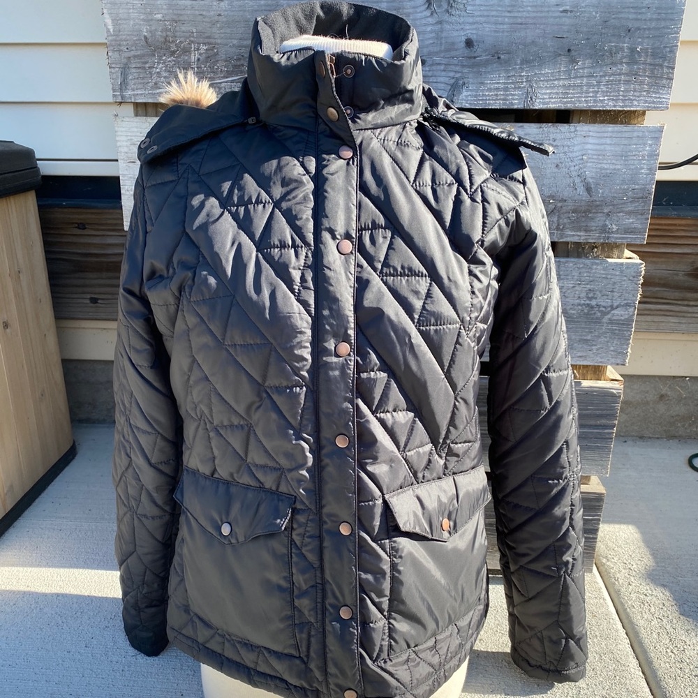 Cruel Black Puffy Jacket